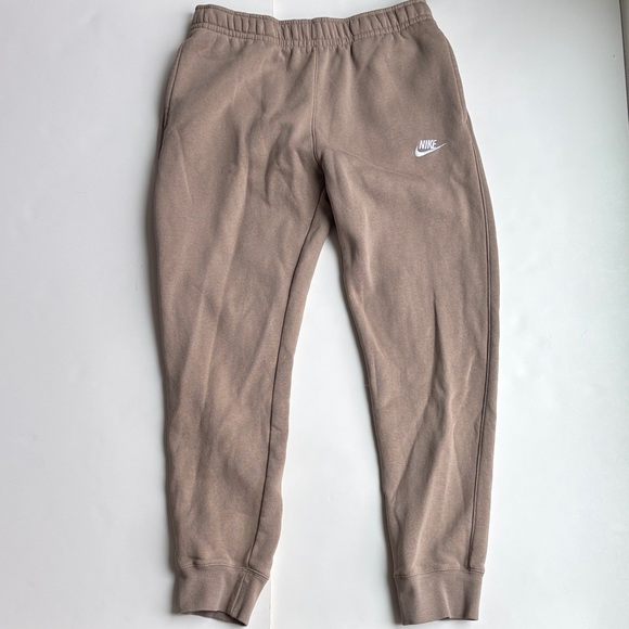 Nike Other - Nike Club Men's Joggers Tan Beige Pants sz medium